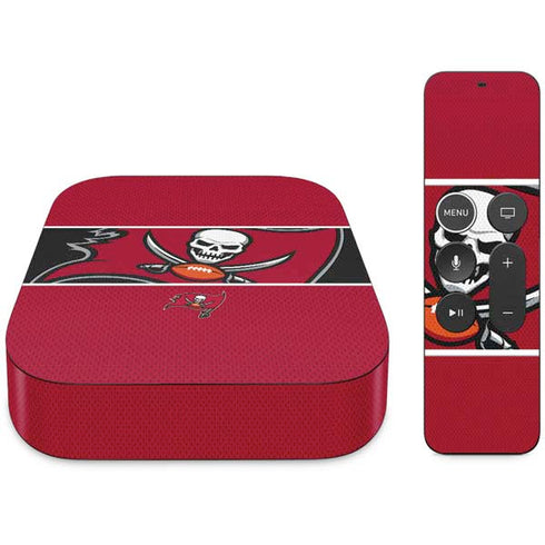 NFL Tampa Bay Buccaneers Zone Block Apple TV Skin